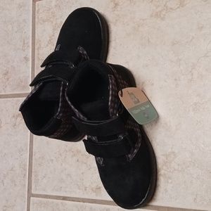 Never worn. Lily & Dan Children's black ankle boots, size 9/10